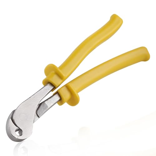 SPEEDWOX J-Clip Pliers Kit, Wire Cage Clips, Cage Building J-Clips, Yellow