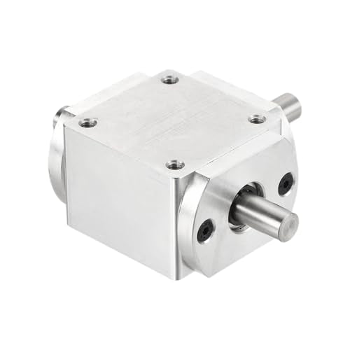 uxcell Gear Box 1:1 Forward Double Output Shaft 1 Module 20 Teeth, 8mm - size: 8mm Shaft, style: Forward Double Output