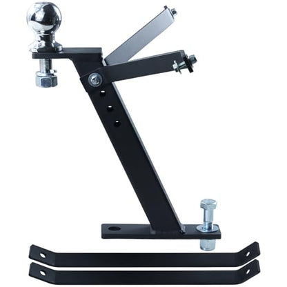 [Upgraded] Lawn Mower Trailer Towing Hitch, 1-7/8-Inch Diameter