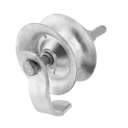 Sliding Gate Rollers 5" Heavy Duty Galvanized Steel Track Roller