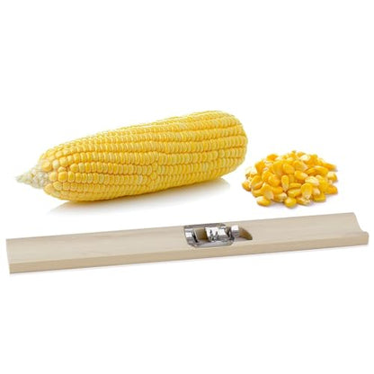 Harold Import Company 101-p Lee Adjustable Wooden Corn Cutter