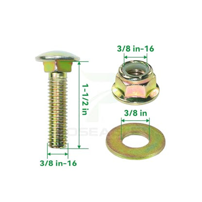 2 Pack 156493 Pulley for Husqvarna YTH180 YTH1746 YTH2046 Tractors - size: 2x173901