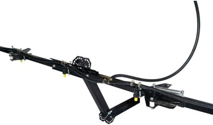 7 Nozzle Boom Sprayer Kit for UTS Hitch Mount with 140 inch Coverage, Quick Attack System, 2 Inch Reciever, Universal Components, Heavy Duty Construction