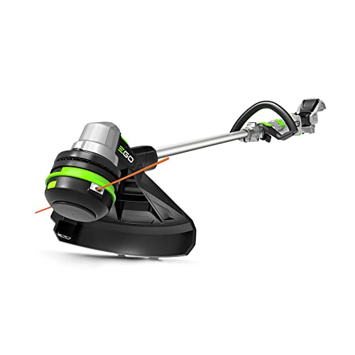 EGO Power+ String Trimmer, Battery Powered, 15" Trimmer for Weeds and Grass with POWERLOAD, Telescopic Aluminum Shaft, Battery and Charger Not Included - ST1510T - style: 15" Powerload/Telescopic (No Battery/Charger)