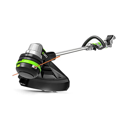 EGO Power+ String Trimmer, Battery Powered, 15" Trimmer for Weeds and Grass with POWERLOAD, Telescopic Aluminum Shaft, Battery and Charger Not Included - ST1510T - style: 15" Powerload/Telescopic (No Battery/Charger)