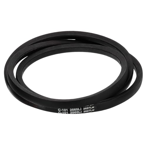 uxcell C101 Drive V-Belt 2565mm Inner Girth 22mm Width 14mm Height Rubber for Power Transmission - size: C101
