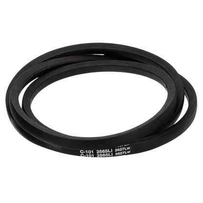uxcell C101 Drive V-Belt 2565mm Inner Girth 22mm Width 14mm Height Rubber for Power Transmission - size: C101