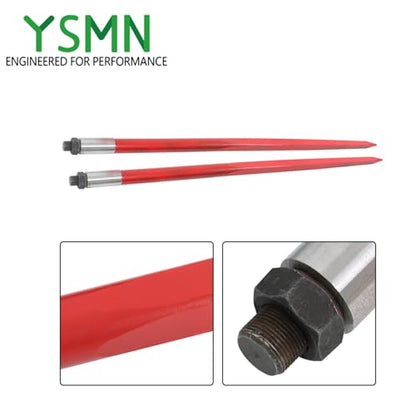 4500 lbs Capacity Hay Bale Spear 49 Replacement for Tractors Loaders