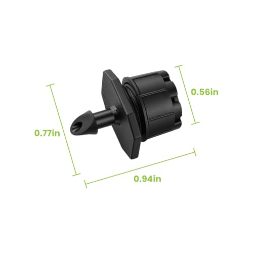 50 Pcs Adjustable Drip Irrigation Emitters for Raindrip 157005B