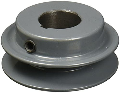 AK35 7/8" Bore Cast Iron Solid Sheave Pulley for V-Belt Size 3L, 4L OD 3.5" ID: 7/8" AK3578