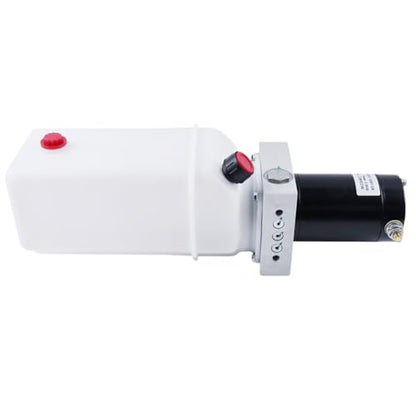 12V DC Bi-Directional Power Unit HPU-BD-12VDC-DA Double Acting Hydraulic Power Pack 2900 PSI with 2 Qt Tank