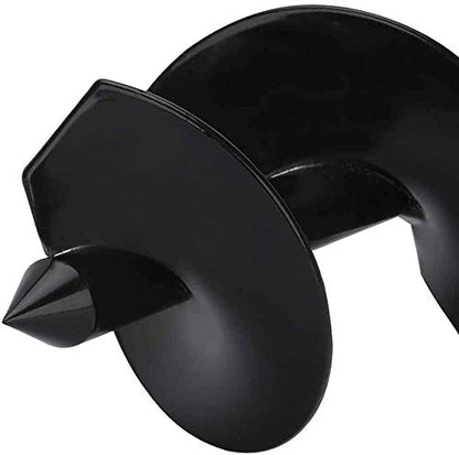 ERYTLLY Bulb Planter, Auger Spiral, Garden Planter Tool 3 x 7 inch,Rapid Umbrella Hole Digger for Planting Bulb Seedlings Bedding Tulips, and Digging Weeds Roots - size: 3*7 inch