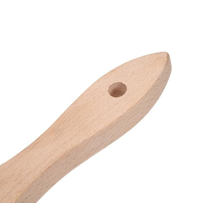 MAXMAN Brass Brush Set, 11" Beechwood Handle, Heavy Duty Rust/Paint Remover - style: Brass Brush