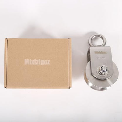 Rope Pulley, 304 Stainless Steel Cable Pulley Wheel, 68mm 1PC - style: 68 mm