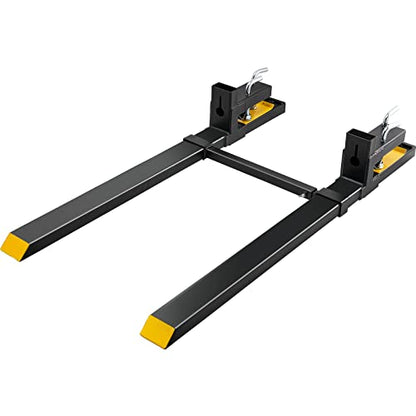 VEVOR Pallet Forks, 60" Total Length, 4000 lbs Clamp-On - size: 60 Inch