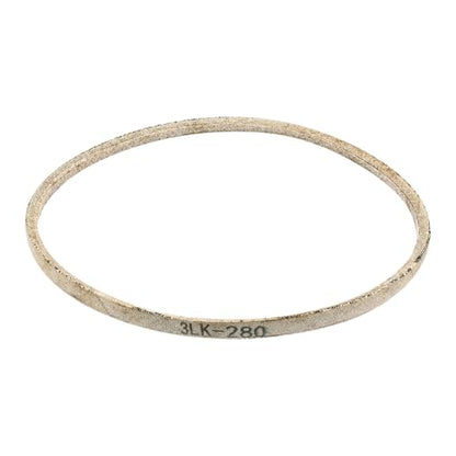 uxcell 3LK280 Cord Belt Grey, 3/8" x 28" Lawn and Garden Aramid V-Belt for Mower Deck - size: 28"