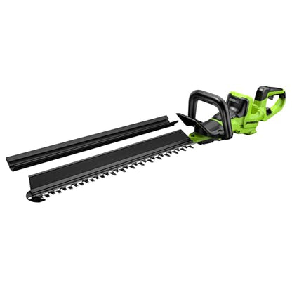 Greenworks 24V 24 in Cordless Hedge Trimmer, Rotating Handle, Tool Only - size: 24 in, style: Tool Only