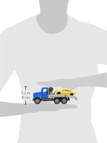 Driven by Battat – 7-Inch Tow Truck Toy with Lights & Sounds, Movable Parts, City Vehicle for Boys & Girls, Durable Design, Realistic Details, 3+ Years Toy for Kids - style: Tow Truck
