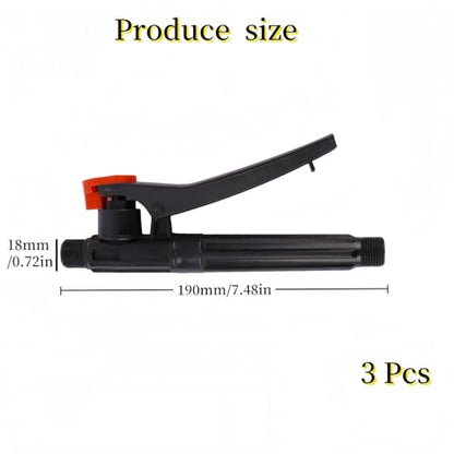 3 Pcs Pump Action Pressure Sprayer Handle, Backpack Sprayer Parts Garden Sprayer Handle Trigger Gun Sprayer Handle Replacement
