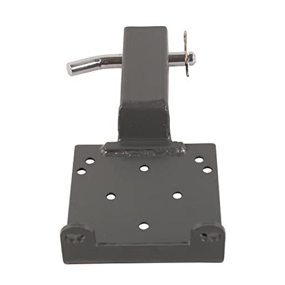 Extreme Max 5600.3084 Universal 2" Receiver Hitch Winch Mount for ATV/UTV, Black - size: 2"