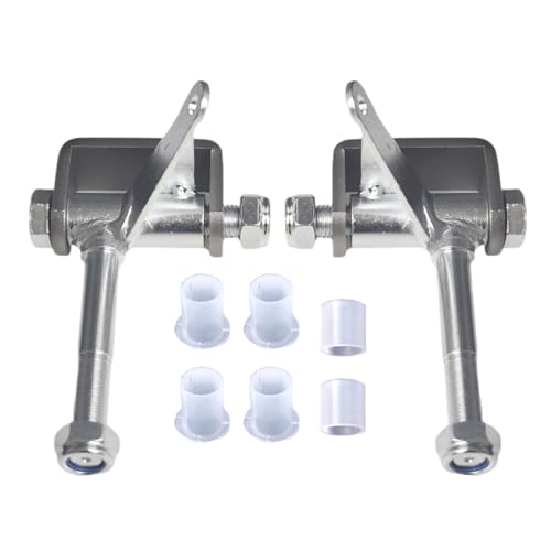 Heavy Duty Go Kart Steering Spindle Bracket Set 5/8" Axle 3-3/4" Long - size: 3-3/4"