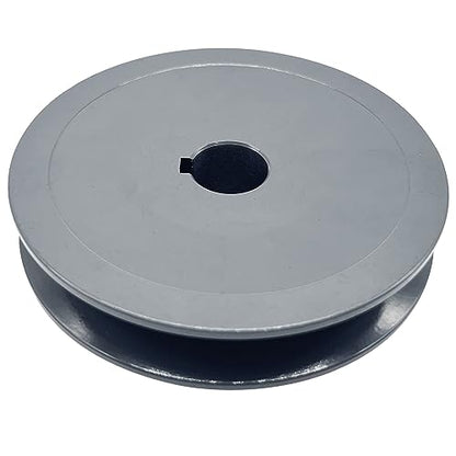 AK34-5/8 v Belt Pulley, AK3458, 3.45 inch OD, 5/8 inch Bore, Cast Iron Material, AK Single Groove Motor Pulley for "4L" or "A" or "3L" V-Belts - size: 3.45 inch OD, 5/8 inch Bore, style: 1 Groove