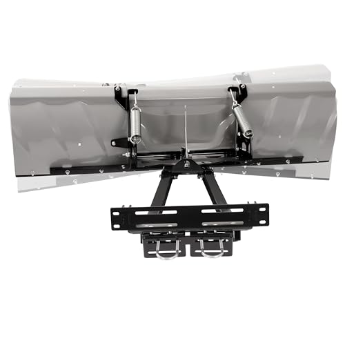 ALMULOO Steel Snow Plow Blade for ATV with Adjustable 48"–60" Width