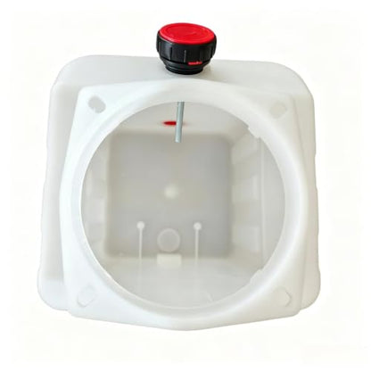 6 Quart Poly Power Unit Fluid Reservoir Tank - size: 6 Quart