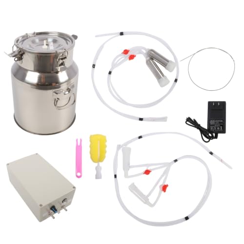 Nakkaa 14L 2 in 1 Goats and Cows Electric Milking Machine