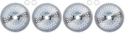 8" x 80T 8-Inch 80 Tooth Carbide Tip Circular Saw Brush Cutter Trimmer Weed Eater Blade (4 Pack) - size: 2 Pack