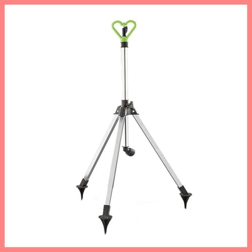 Revolving Tripod Sprinkler for Lawn Garden Adjustable 20 to 1900 Square Feet
