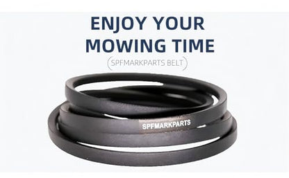 1668066 Lawn Mower Tractor Deck Belt 1/2" x 120" Replacement for Simplicity 1668066 1668066SM 5000 and 6000 Series with 42" Deck 818G 616H 6512.5H 6516H 6517H 616Spl 5116 5216 6216 6218 6211 6212.5