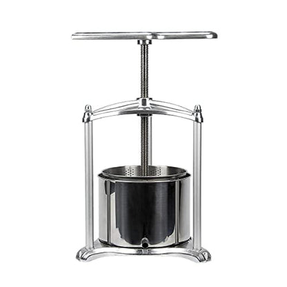 Fruit Wine Press and Crusher,100% Nature Apple&Grape&Berries Crusher Manual Juice Maker for Kitchen