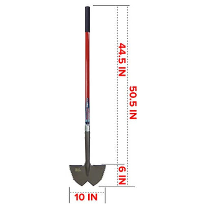 Root Slayer 22711 XL Serrated Garden Edger, Red - color: Red, size: XL