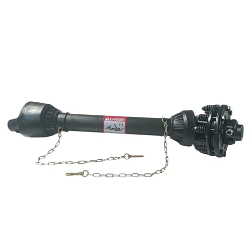 Partsflow Series 4 PTO Shaft With 2 Disc Slip Clutch 1 3/8 6 Splined