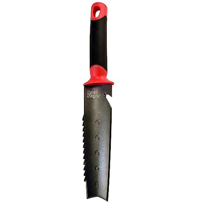 Root Slayer 17211 Soil Knife with Holster, Red - style: Soil Knife w/Holster
