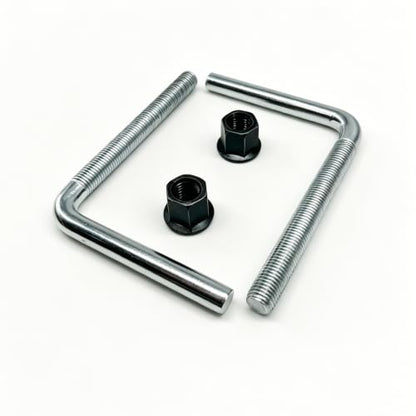 2 Pcs Clamp On Pallet Forks Bolts for Loader Bucket, Tractor Bucket