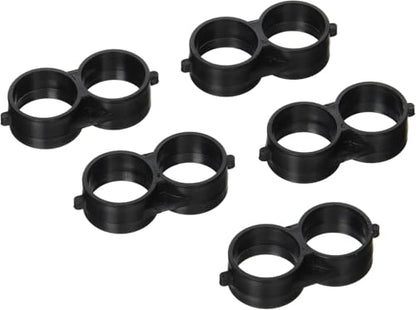 Orbit 65443 1/2" Drip Irrigation Drip Figure 8 End Clamp, (50-Total Pieces) - size: 50 Pack