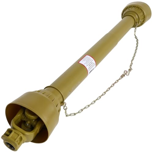 CCIYU 1-3/8" PTO Drive Shaft, 6 Spline Both Ends PTO Driveline Shaft