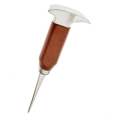 Barfly Anvil Ice Pick, Stainless/Wood - style: Anvil Ice Pick