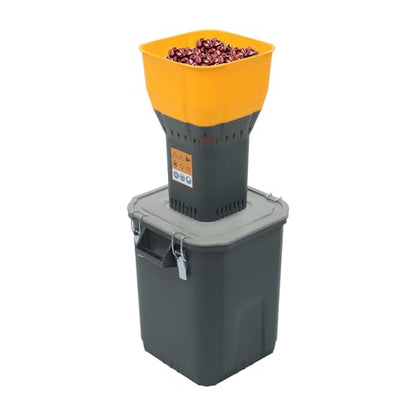 Electric Corn Grinder Mill 110V 1000W 19000RPM Automatic Agricultural Feed Grain Mill, 661lbs/H Dust-free Dry Cereals Wheat Grinder Flour Mill with 5 Sieves, 7.93Gal Detachable Bucket - size: 1000W, 5 Sieves, w/ 30L(7.93Gal)Bucket