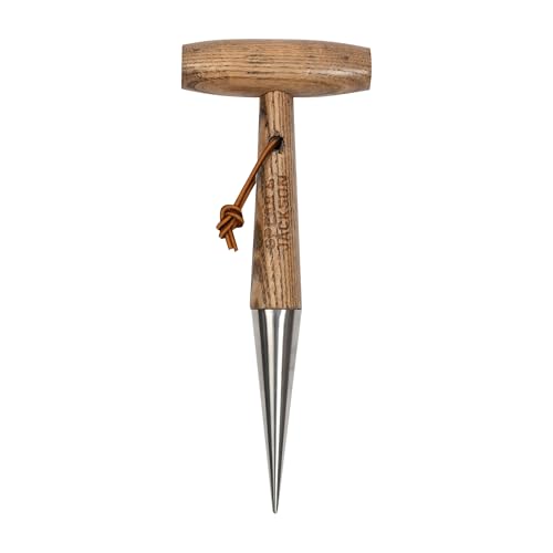 Spear & Jackson Traditional Stainless Dibber Planting Tool, Durable Ergonomic Design for Efficient Planting and Transplanting