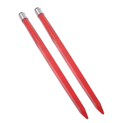 Suitable for 2 Pcs 49'' Hay Bale Spear 4500lb Capacity Quick Attach Replacement for Skid Steer Tractor Lift