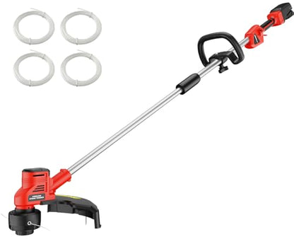 HEINPRO Cordless Weed Wacker Compatible with Milwaukee M18 Battery - size: 16-INCH