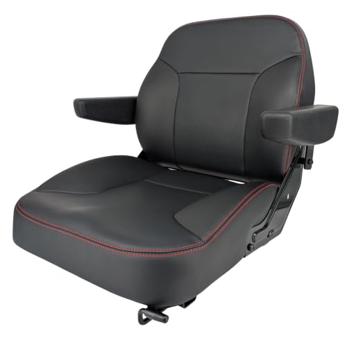 DURA-RIDE Seat – 1 YEAR WARRANTY – Fits Scag, Ferris, Hustler, Gravely, Bad Boy, Kubota, Toro – Zero-Turn Mowers, Tractors & Forklifts – Toyota, Hyster, Yale