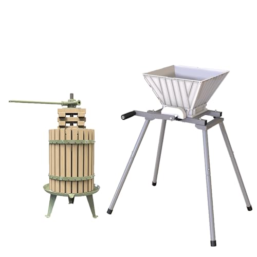 Fruit and Apple Crusher and Apple Cider Wine Press