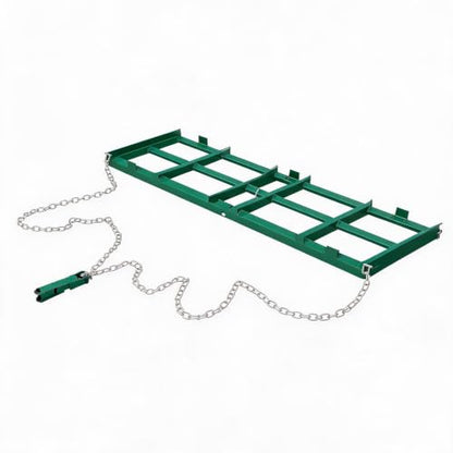 PioneerWorks 6FT Drag Harrow – Tow-Behind Leveler for ATV/UTV/Tractor