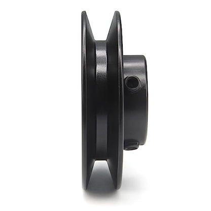 AK30-1/2 Bore Single Groove Web Sheave 3" OD 1/2" Bore V Belt Sheave Cast Iron - size: 1/2"Bore-3"OD