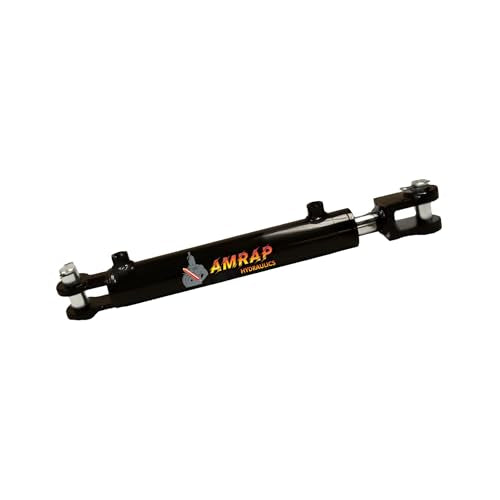 2x18 Hydraulic Cylinder - 2" Bore 18" Stroke Double Acting Welded Clevis Hydraulic Cylinder 3000 PSI Retracted: 28.25", Extended: 46.25", SAE #6 - size: 2x18-SAE