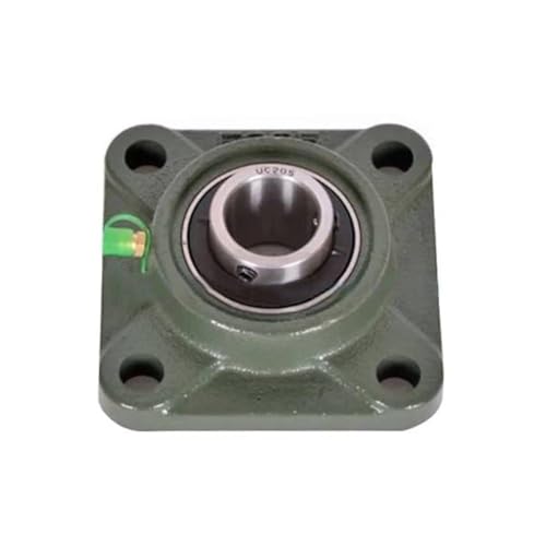 UCF211-35 Premium 4 Bolt 2-3/16" Bore Self Align Iron Base Flange Bearing - size: UCF211-35 (2-3/16")